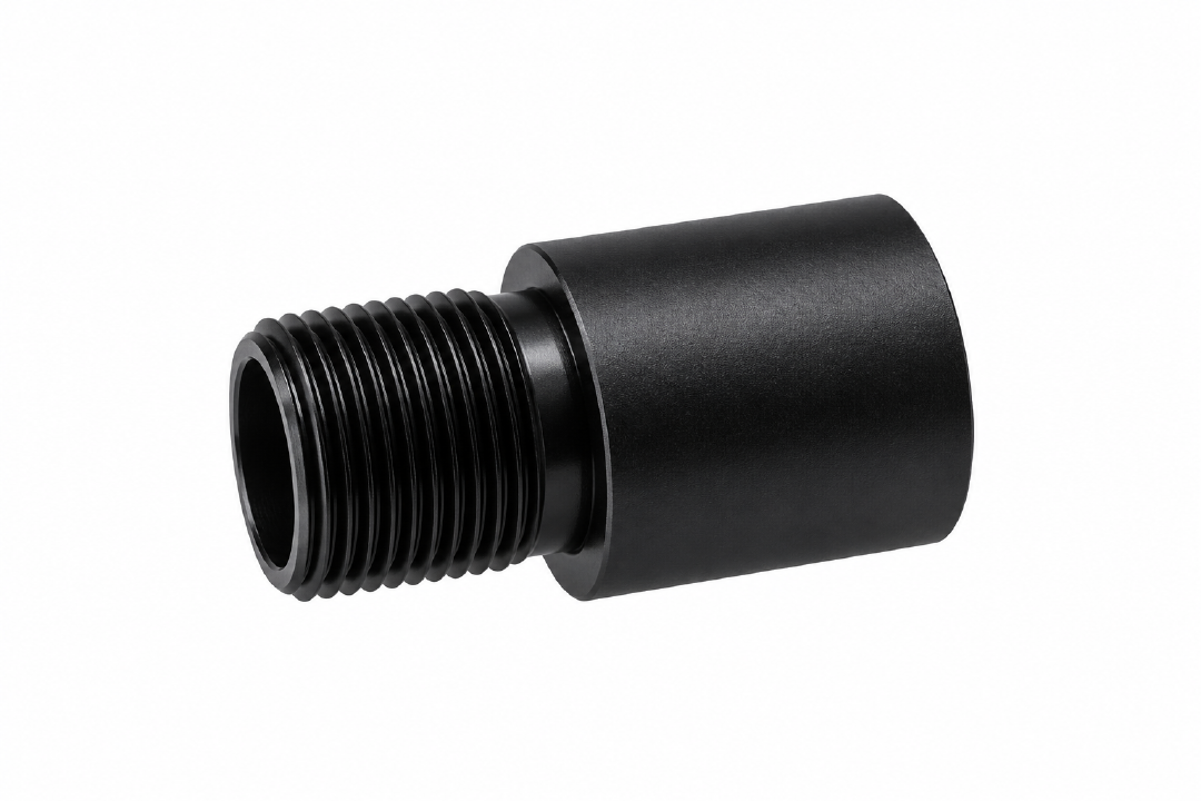 DragonPro outer barrel extender metal 14mm CCW 25mm – Black