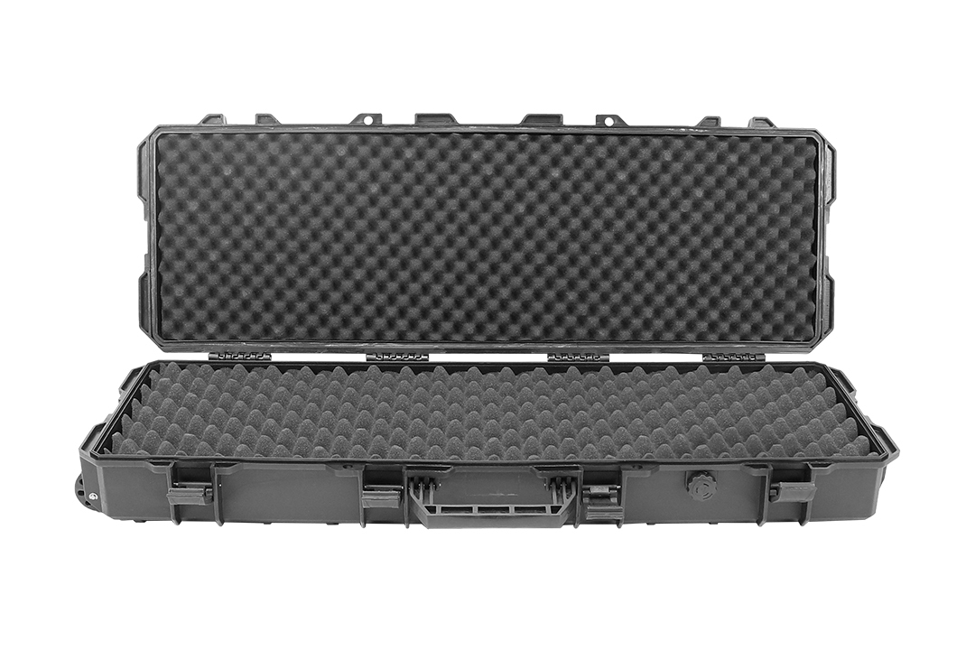 DRAGONPRO Waterproof Rifle Case 100x35x14cm Black