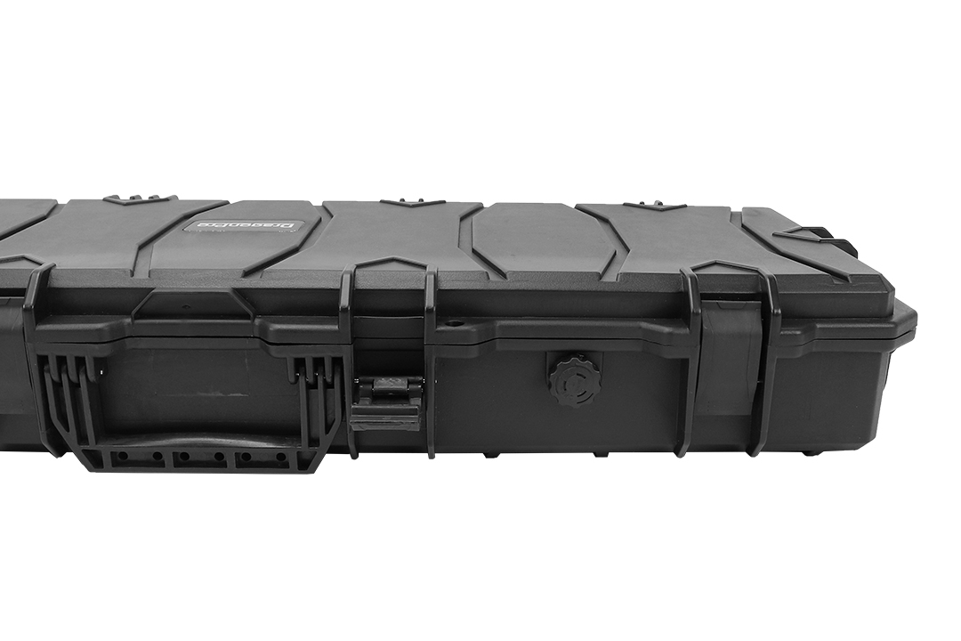 DRAGONPRO Waterproof Rifle Case 100x35x14cm Black