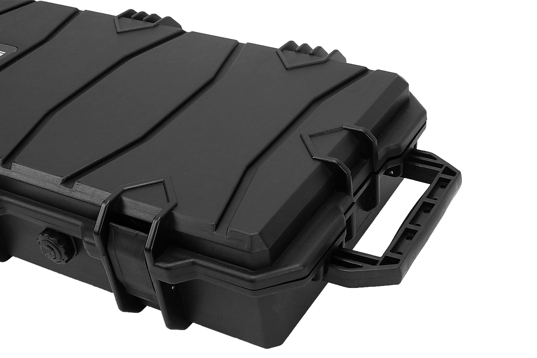 DRAGONPRO Waterproof Rifle Case 100x35x14cm Black