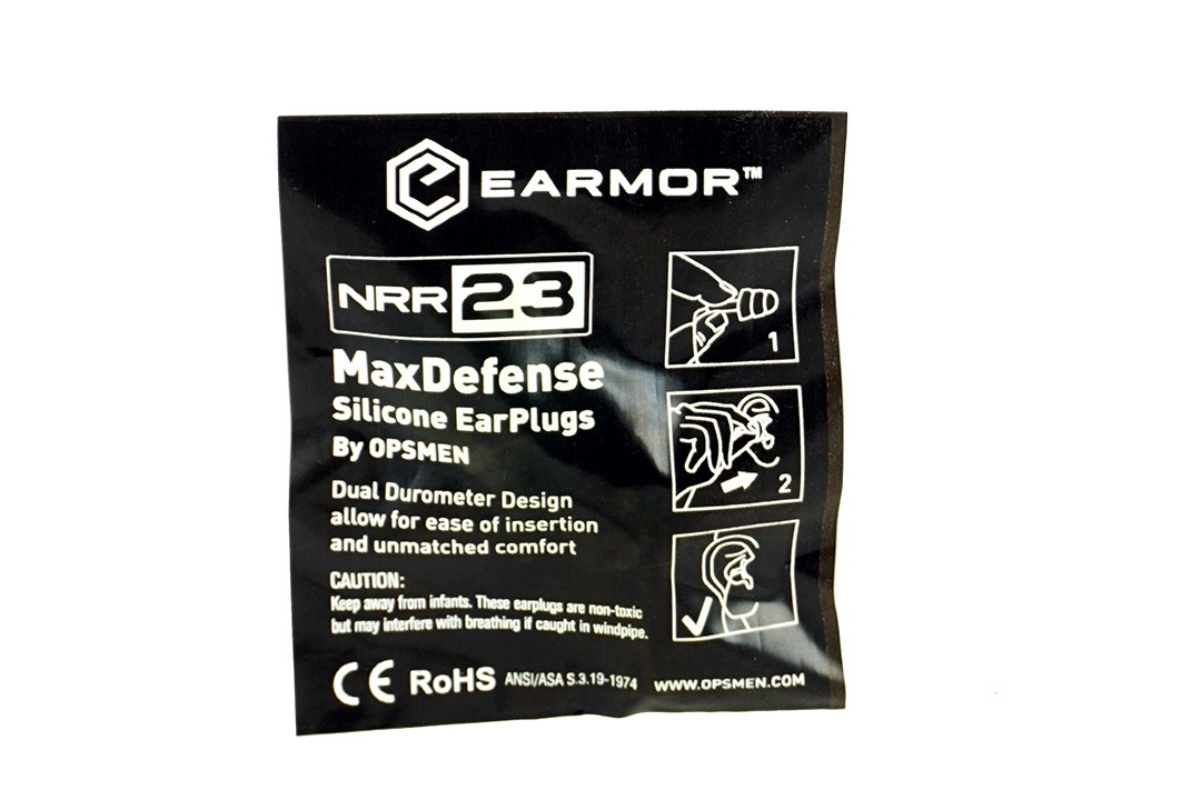 EARMOR M03-M04 MaxDefense Silicone Earplugs