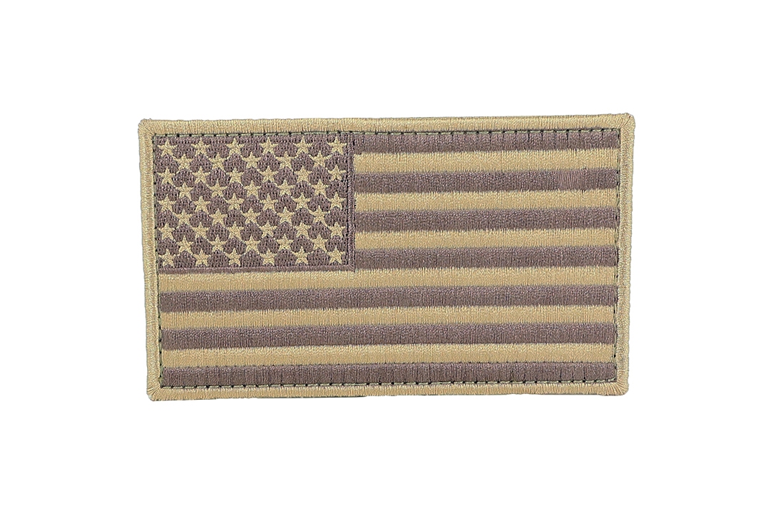 Embroiderd U.S.A Military Flag Patch