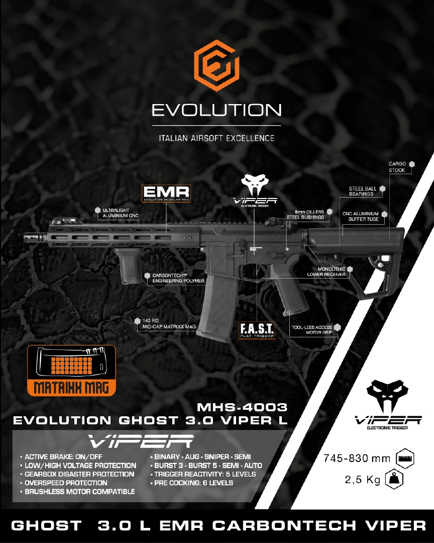 Evolution Ghost 3.0 Viper L