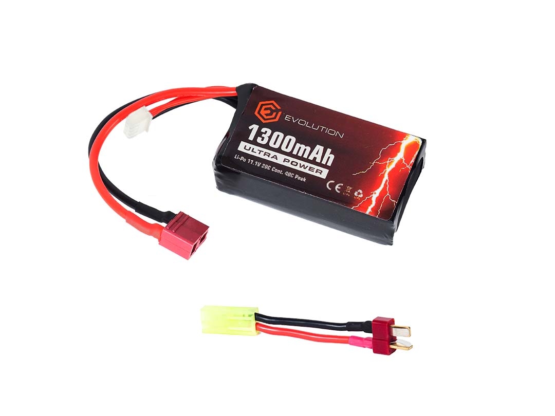 Evolution Li-Po 11.1V 1300mAh 20C - 40C (23x35x67mm)