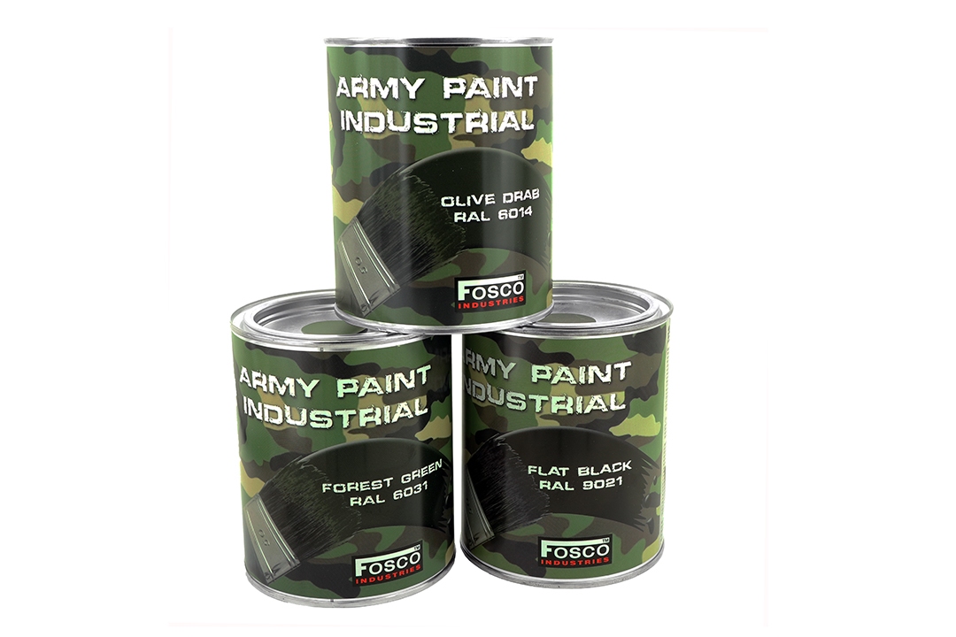 Fosco RAL 6031 Forest Green 1 Liter Paint