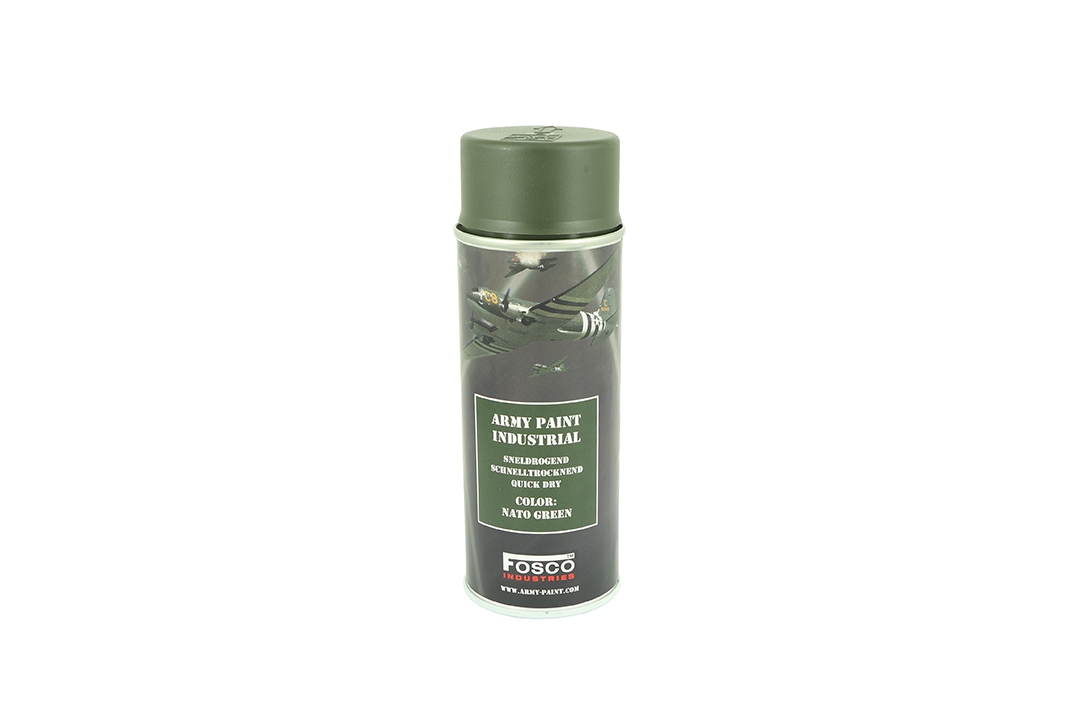 Fosco Spray Can Paint 400 ml NATO Green