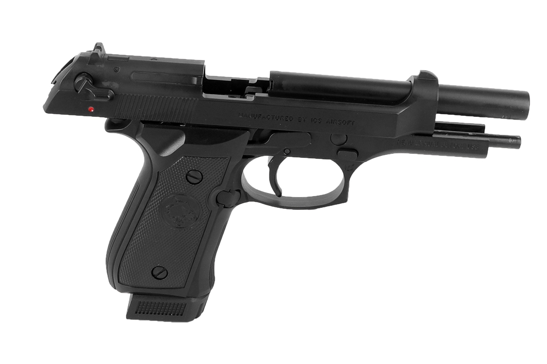 ICS BLE-M9 CO2 Blowback Pistol Black