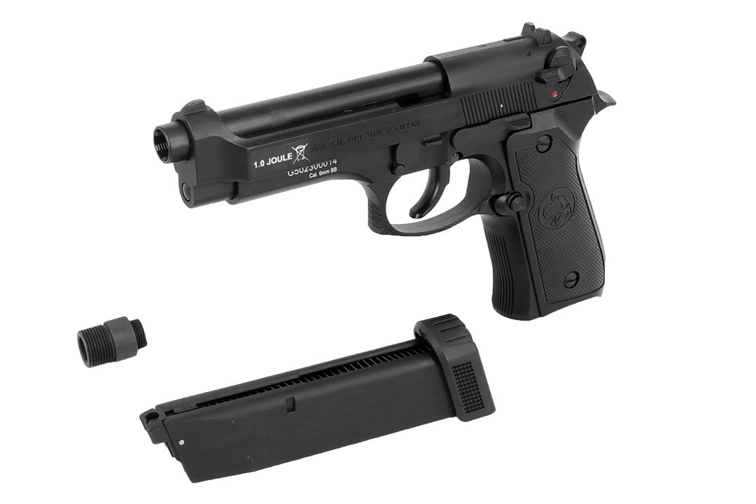 ICS BLE-M9 CO2 Blowback Pistol Black