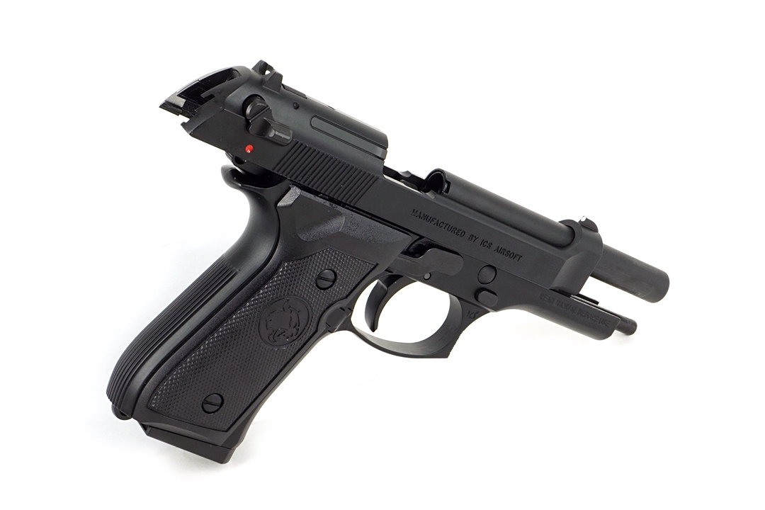 ICS BLE-M9 Gas Blowback Pistol Black