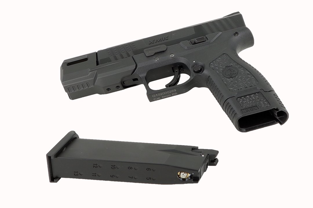 ICS BLE-XMK Gas Blowback Pistol Black CO2