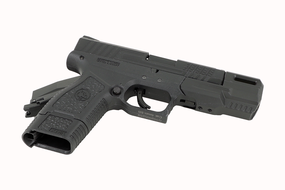 ICS BLE-XMK Gas Blowback Pistol Black CO2