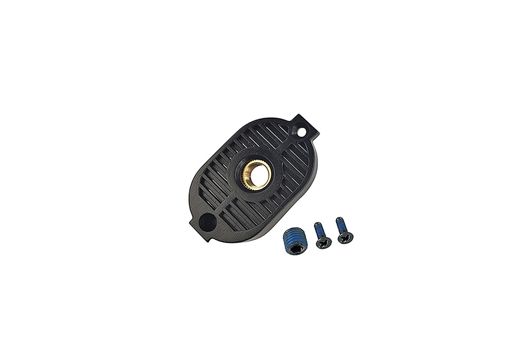 ICS CS4 MTS Tactical Grip Butt Cap-BK