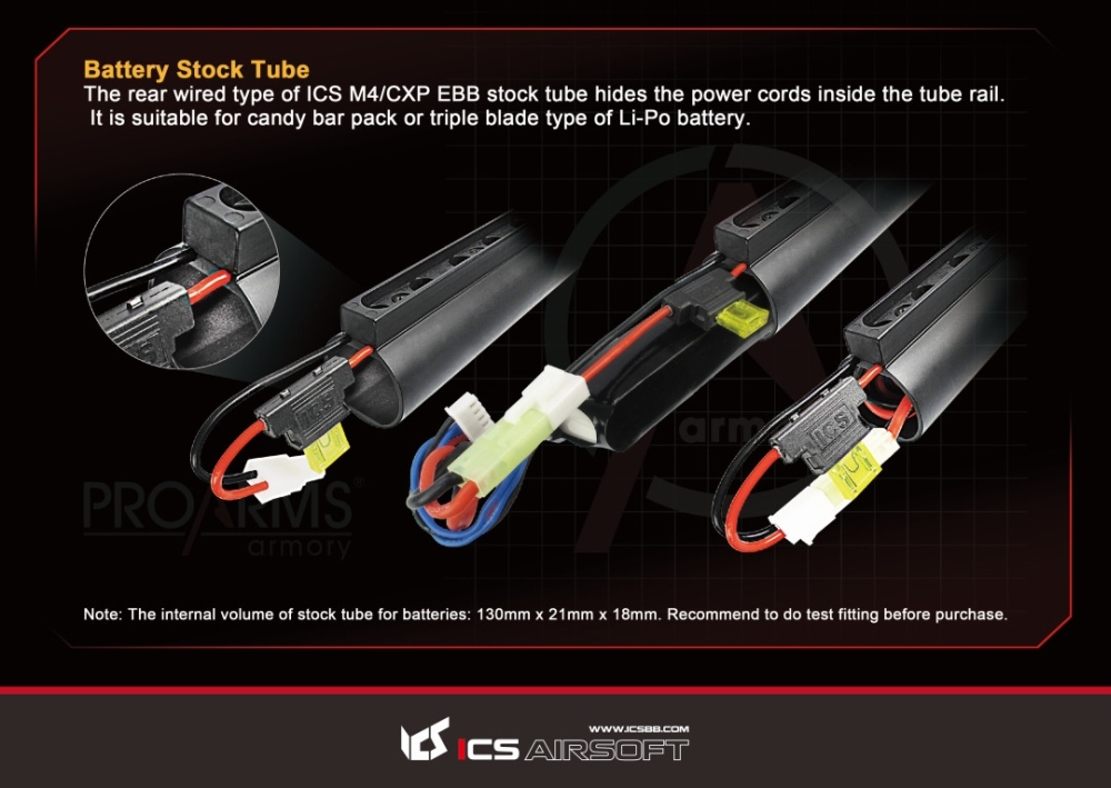ICS CXP-UK1R Transform4 Black EBB