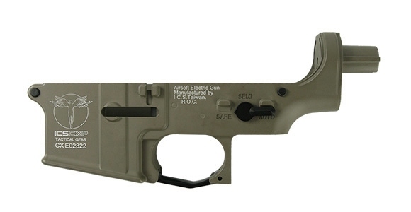 ICS UK1 metal Lower receiver set (TAN)