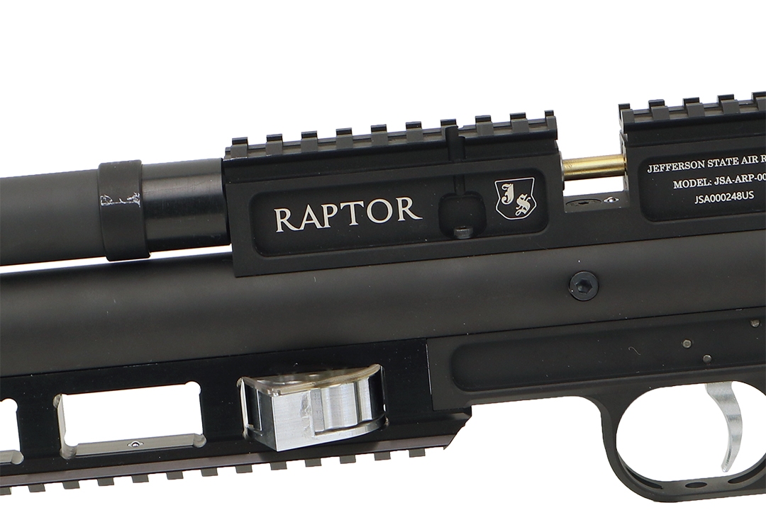 Jefferson State Air Rifles Raptor .357 Custom Black