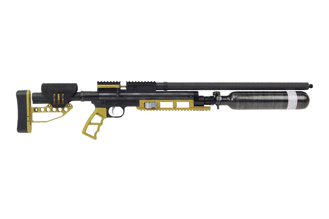 Jefferson State Air Rifles Raptor Custom Black - Gold