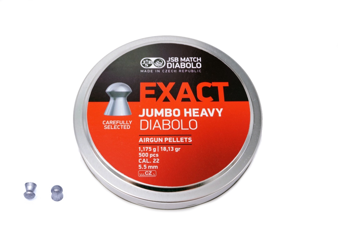 JSB Exact Jumbo heavy Diabolo 5.52mm/.22
