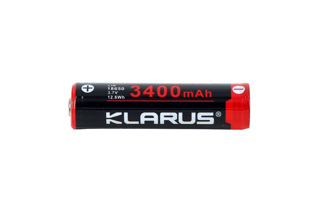 Klarus Rechargable LiR 18650 3400mAh