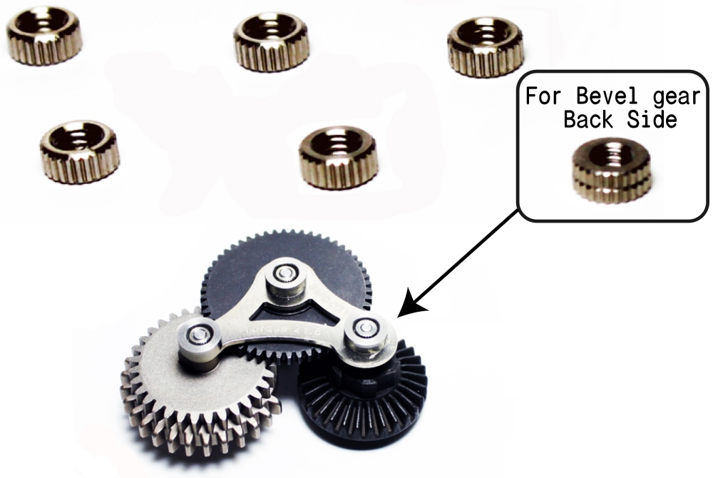 MODIFY Stainless Nut for SMOOTH Gearset