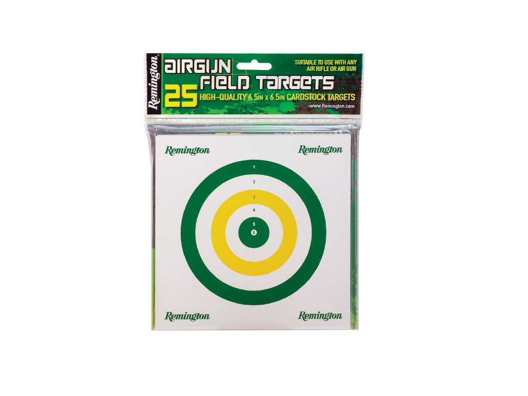 Remington Airgun Paper Field Targets, 14x14 cm