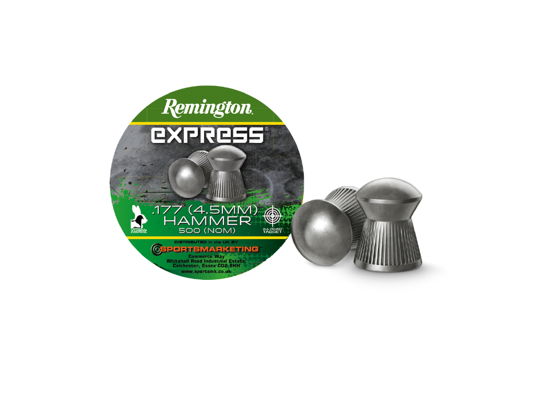 Remington Express Hammer Pellets, 4.5mm, 500 pcs