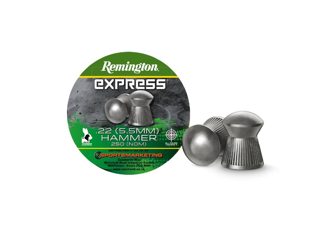 Remington Express Hammer Pellets, 5.5mm, 250 pcs