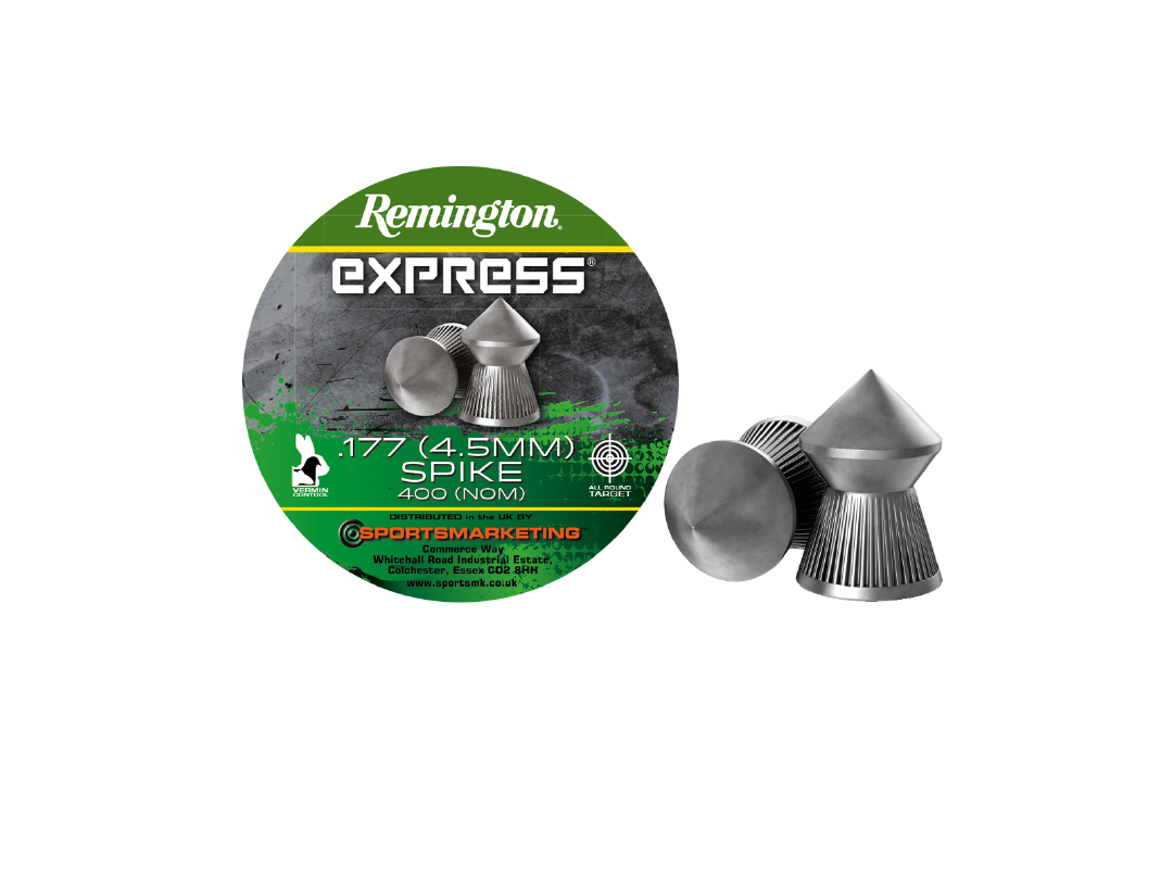 Remington Express Spike Pellets, 4.5mm, 400 pcs