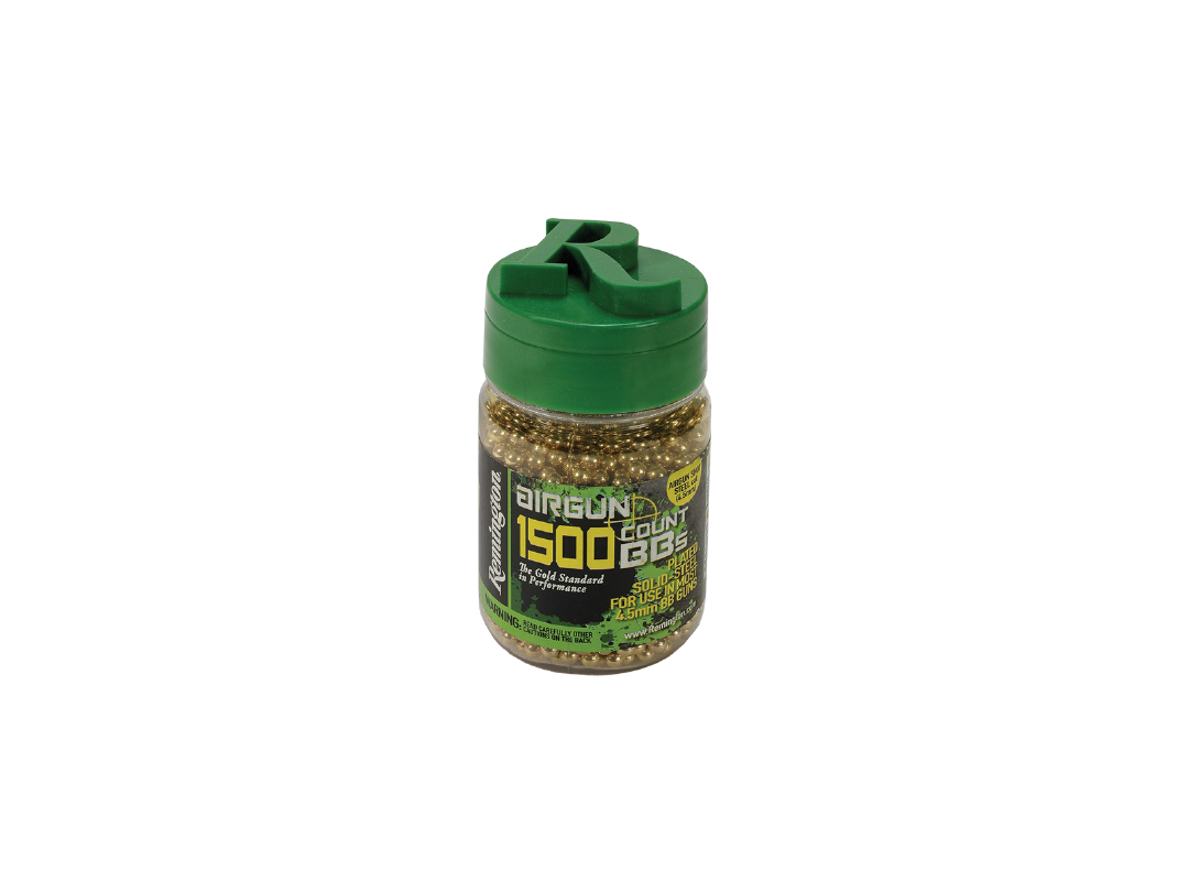Remington Steel BBs, 4.5mm, 1500 pcs, Bottle
