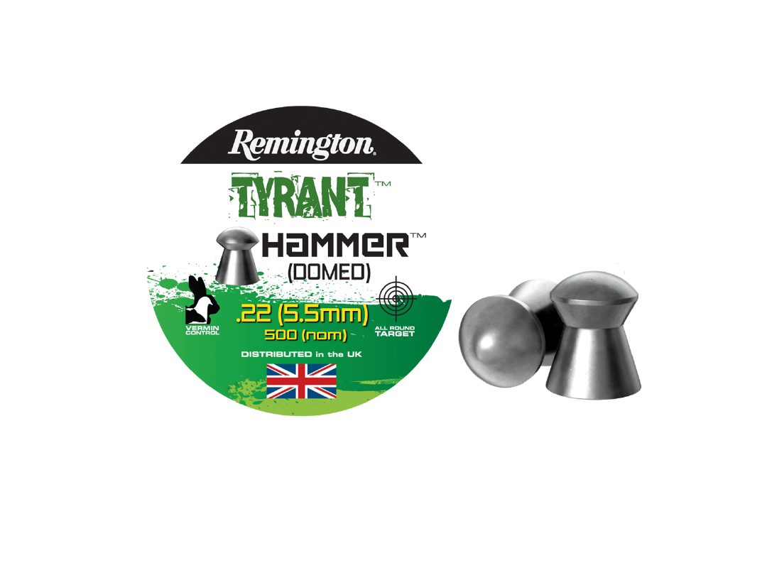 Remington Tyrant Hammer Pellets, 5.5mm, 500 pcs