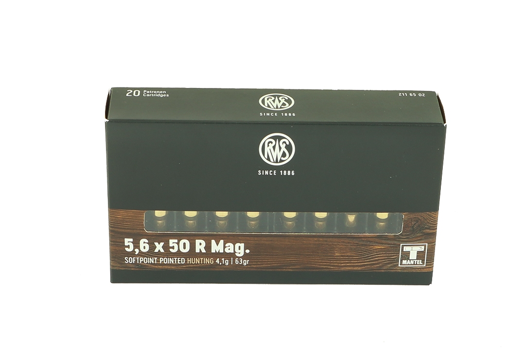 RWS 5,6x50R Mag TMS 4,1/63gr