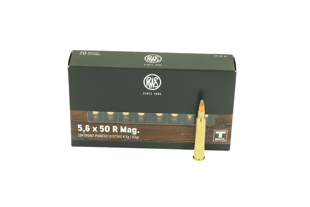 RWS 5,6x50R Mag TMS 4,1/63gr