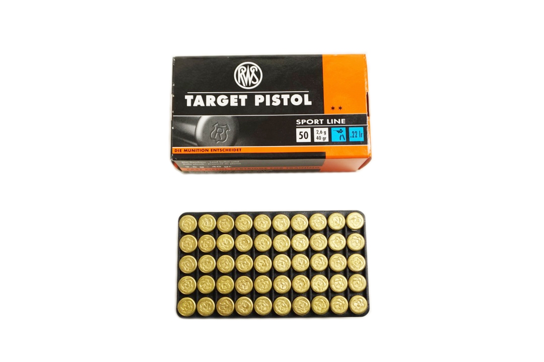 RWS Munition .22 LR RN Target Pistol Sport Line (50rds)