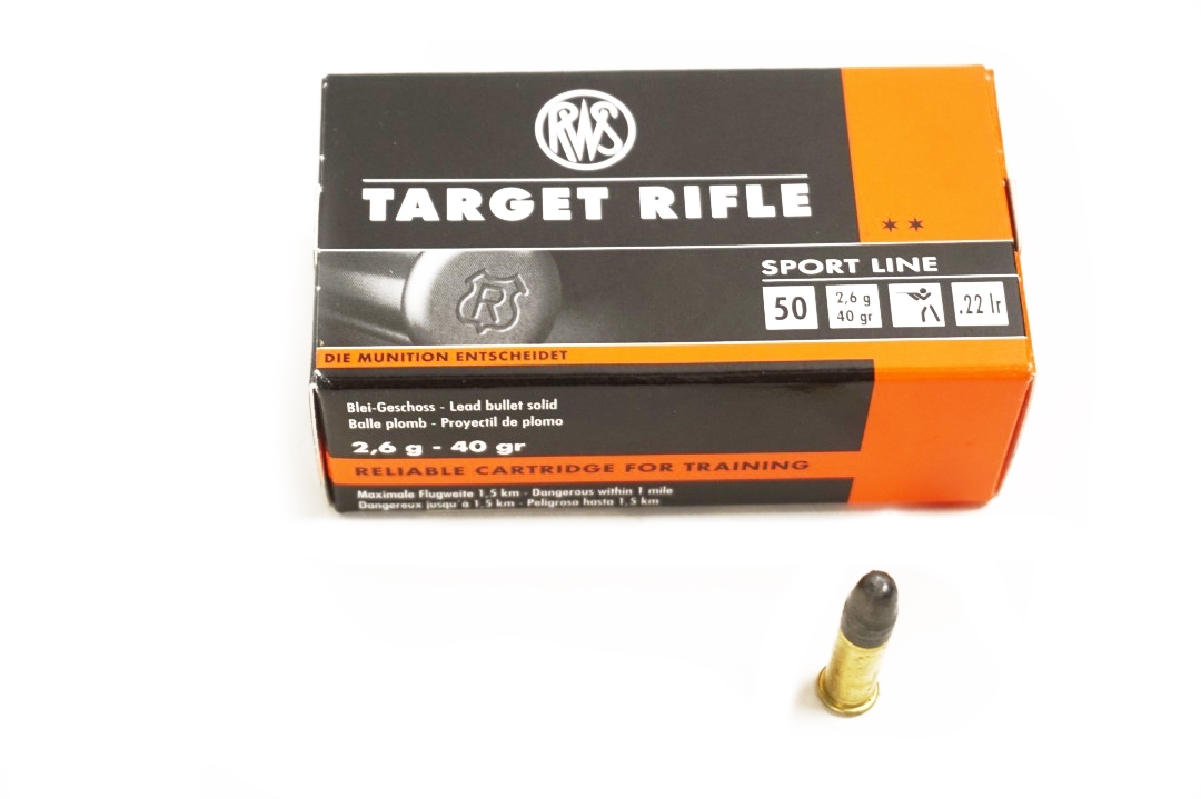 RWS Munition .22 LR RN Target Rifle Sport Line (50rds)
