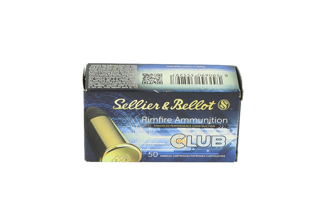Sellier & Bellot .22LR RN Club Standard (50rds)