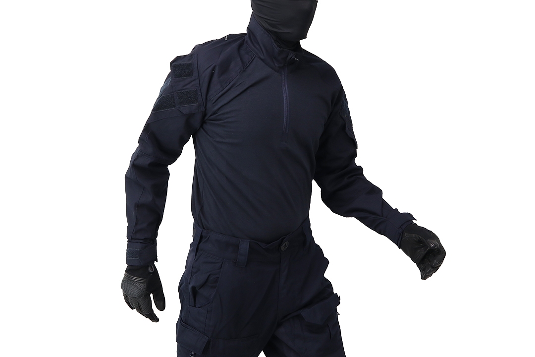 Shadow Strategic Hybrid Tactical Shirt Navy Blue