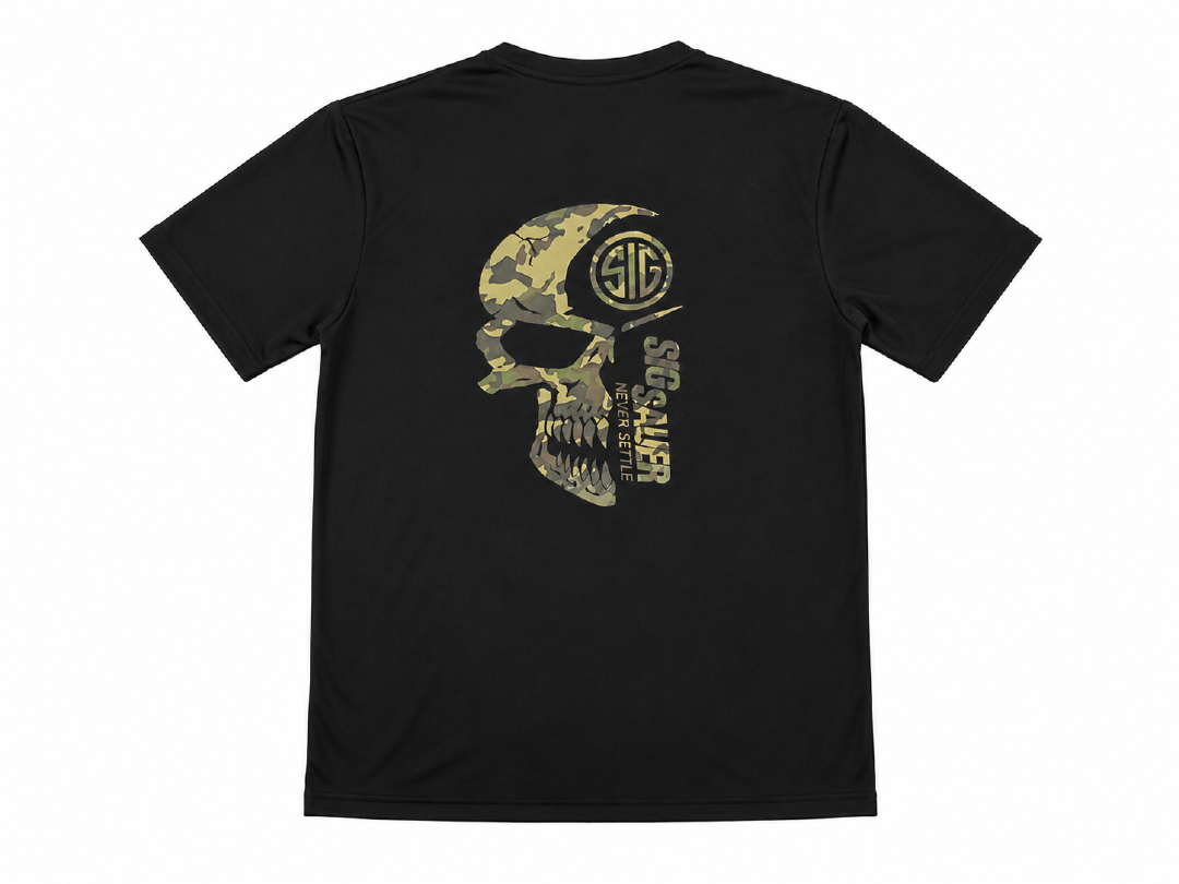 SIG Mesh Skull shirt  - L