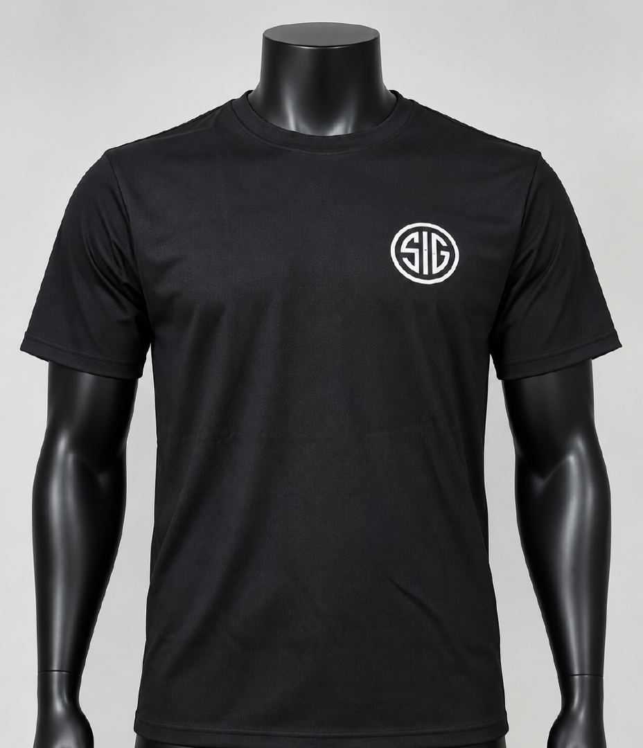 SIG Sauer “It Is What It Is Never Settle” Mesh T-Shirt Black