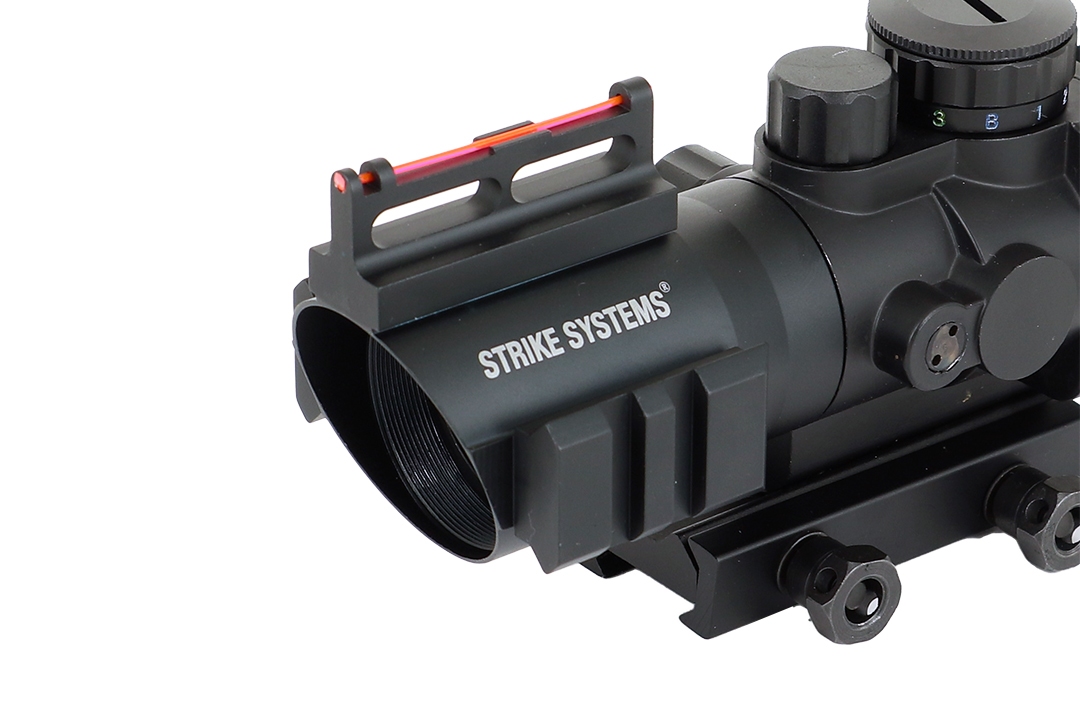 Strike Systems 4x32 Red/Green Cross Sight w. Fiber Optic
