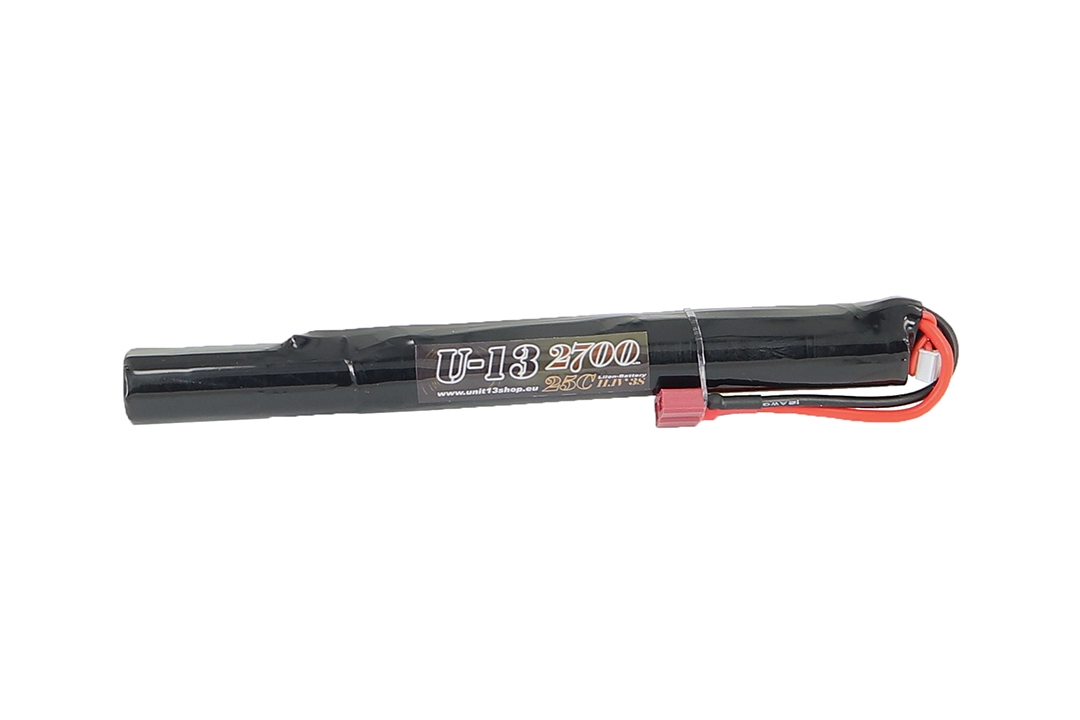 U-13 Li-ion 11,1v 2700mAh 25C Stick DEANS 200x20mm