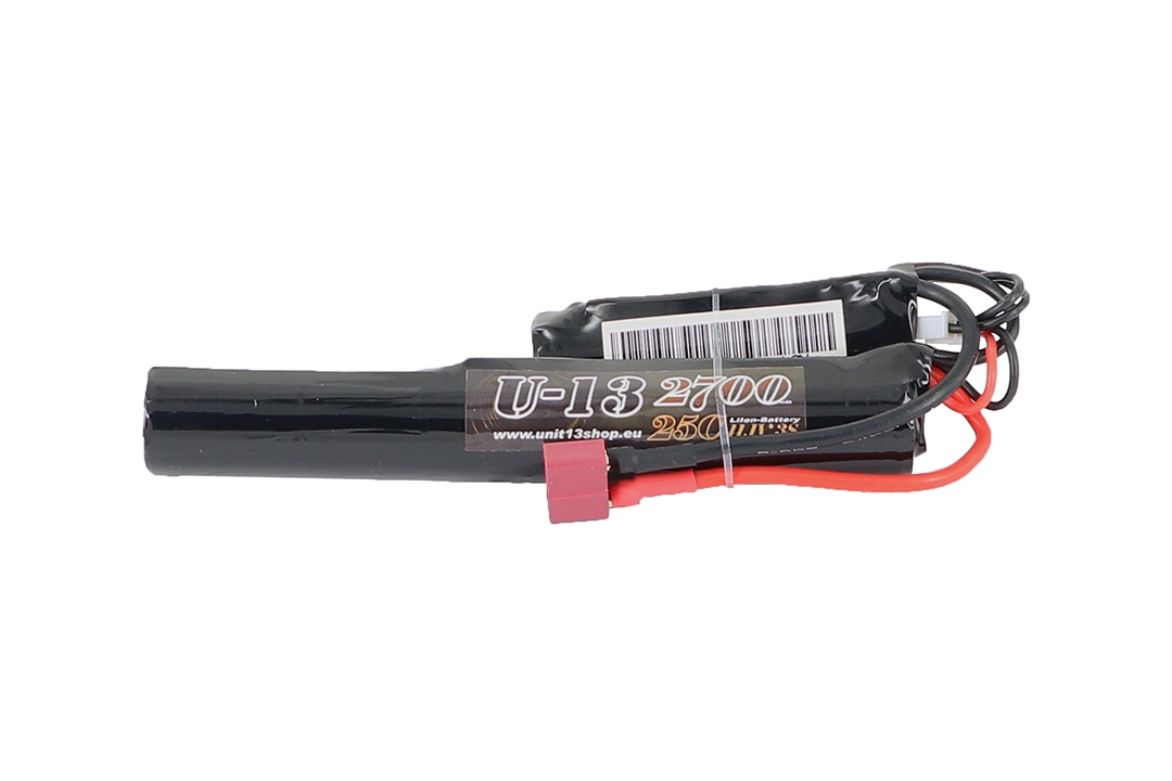 U-13 Li-ion 11,1v 2700mAh 25C Stick/Nunchuck DEANS 132+68x20