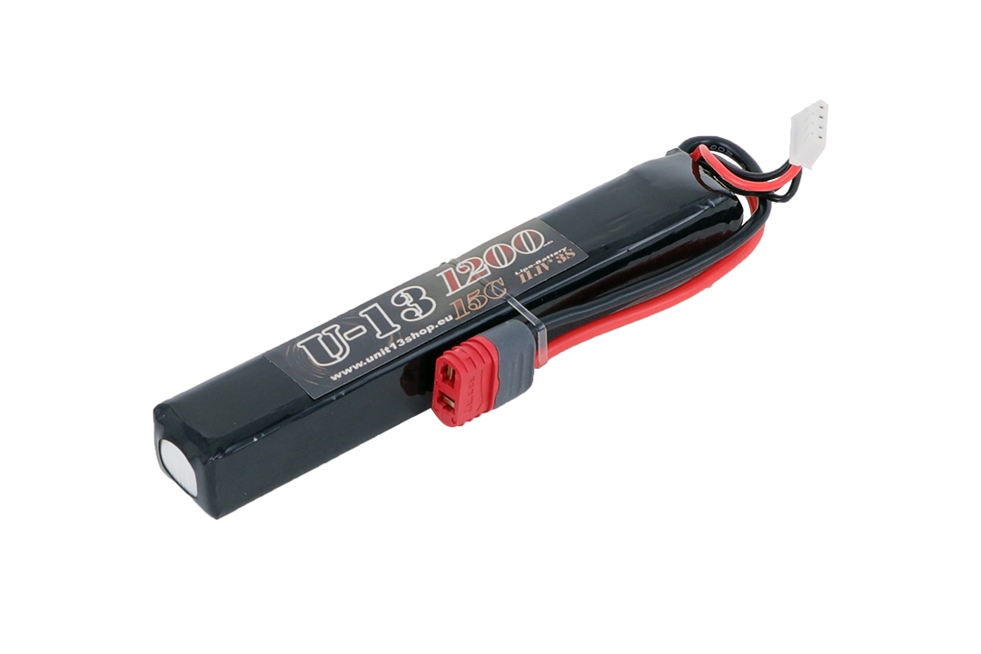 U-13 LiPo 11,1v 1200mAh 15C Stick DEANS 128x21x17,5mm