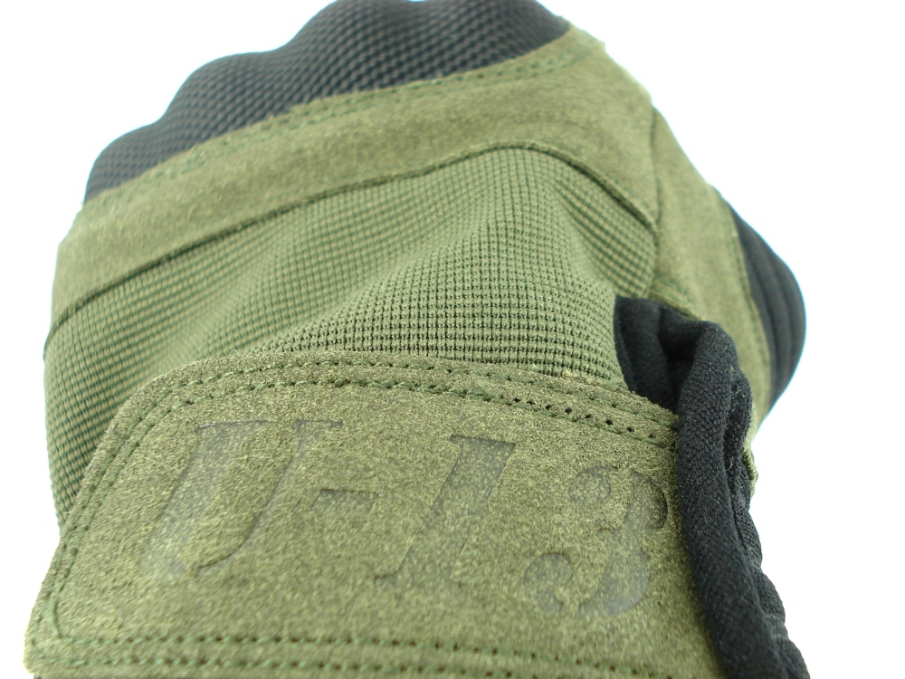 U13 Hard Polymer Knuckle Tactical Gloves Green OD