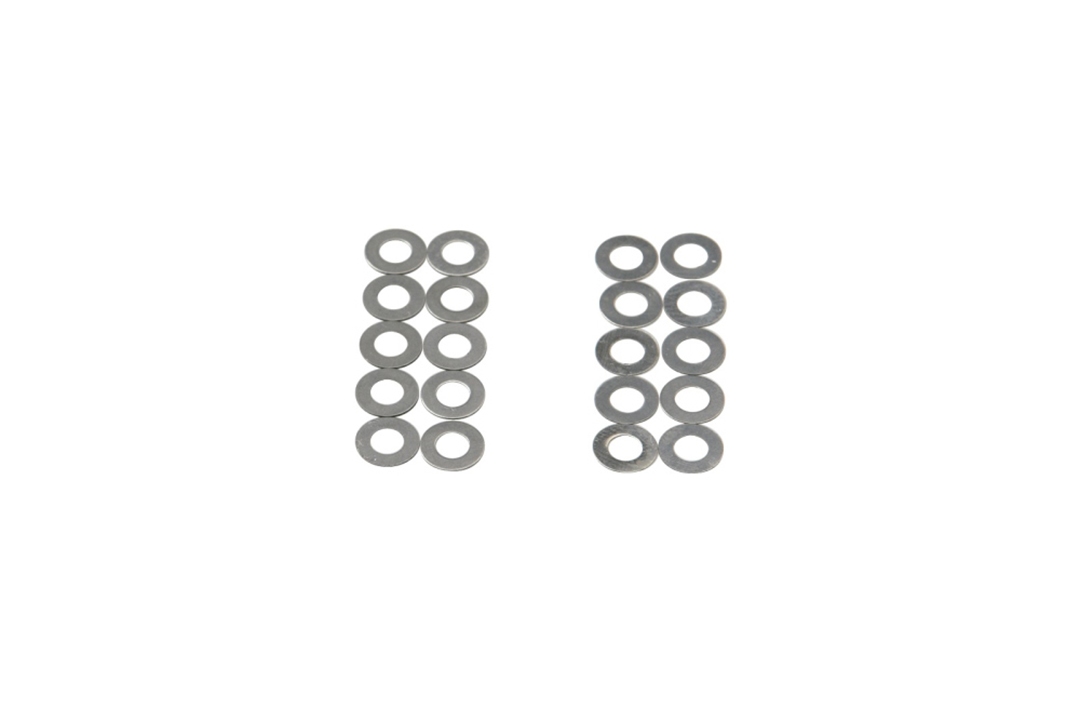 Ultimate shim set 10pcs 0,10mm 10pcs 0,20mm