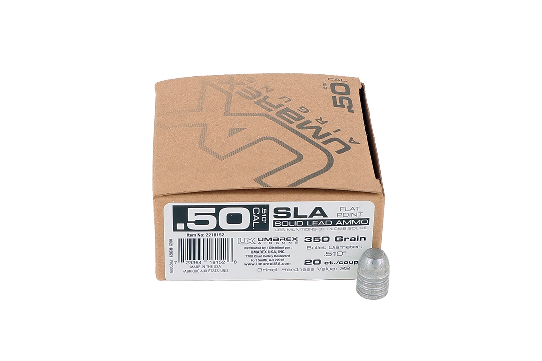 Umarex SLA .50(.510) Flat Point Pellets (20pcs)