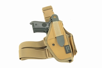 Strike Systems Thigh Holster for M92, TAN