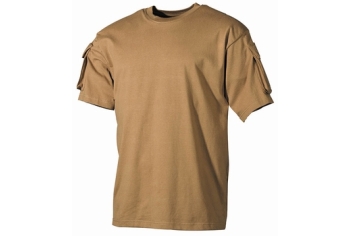MFH US Combat T-Shirt Coyote