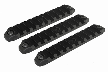 ICS CXP Keymod Rail Set-115mm (4.5inch)/9 slots Black (Long)