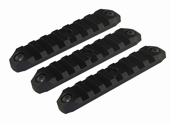 ICS CXP Keymod Rail Set-95mm (3.7inch)/7Slots Black (Medium)