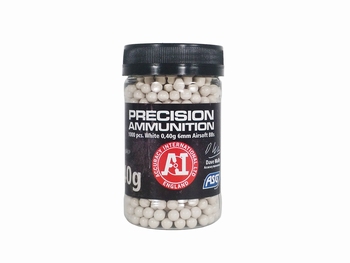 ASG Precision Ammunition 0.40g Airsoft Heavy BB White