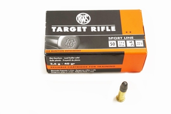 RWS Munition .22 LR RN Target Rifle Sport Line (50rds)